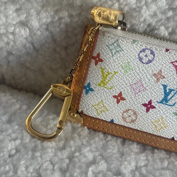 Louis Vuitton Murakami Monogram Multicolore Key Pouch - Picture 3 of 11